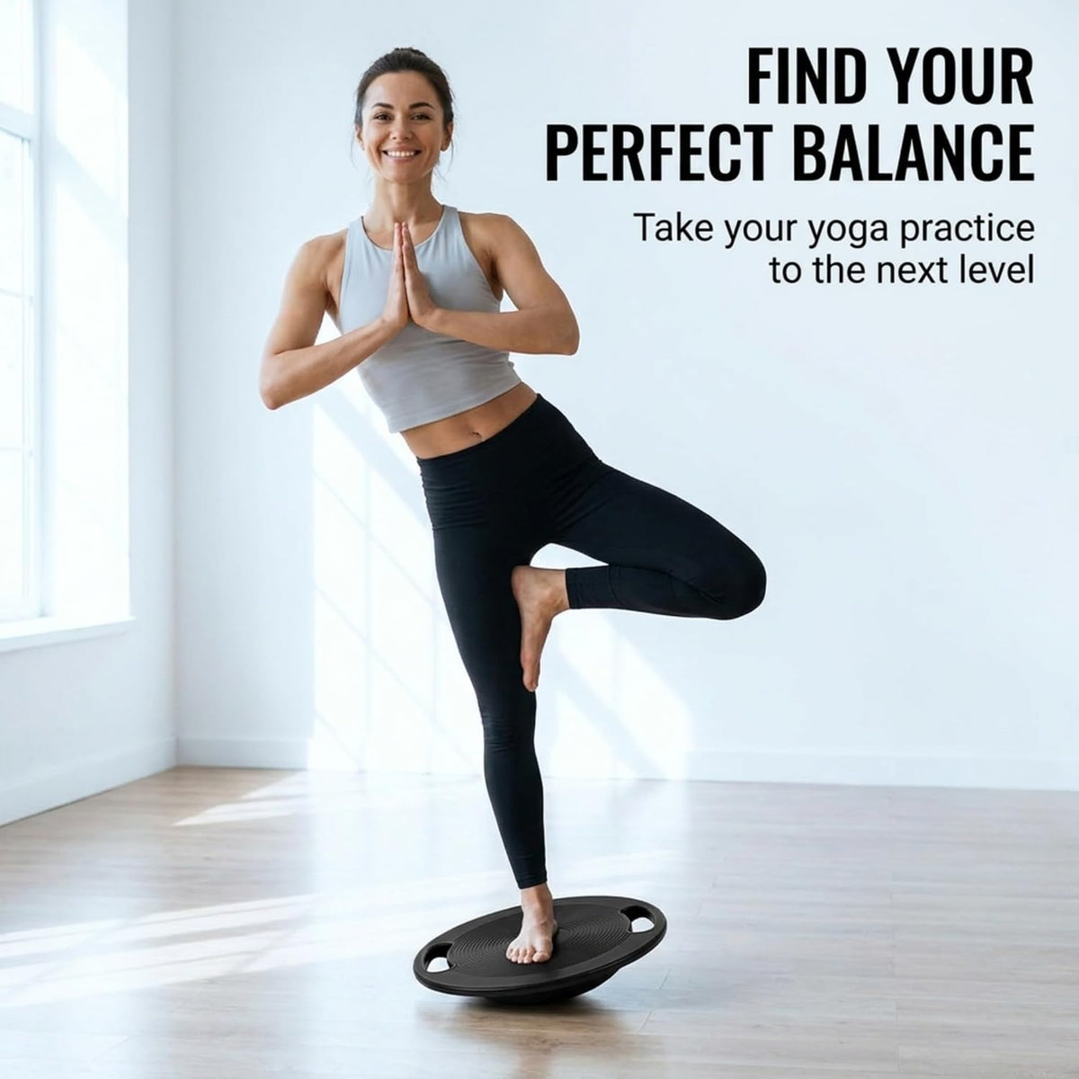 Wobble Exercise Balance Board, No-Skid Surface
